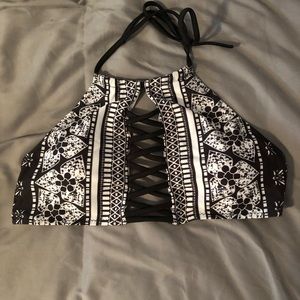 Tank top style bathing suit top